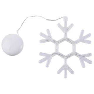 Lustre de LED com ventosa para Natal – Luzes de janela de Papai Noel, alce e boneco de neve para decoração de festas de fim de ano. 