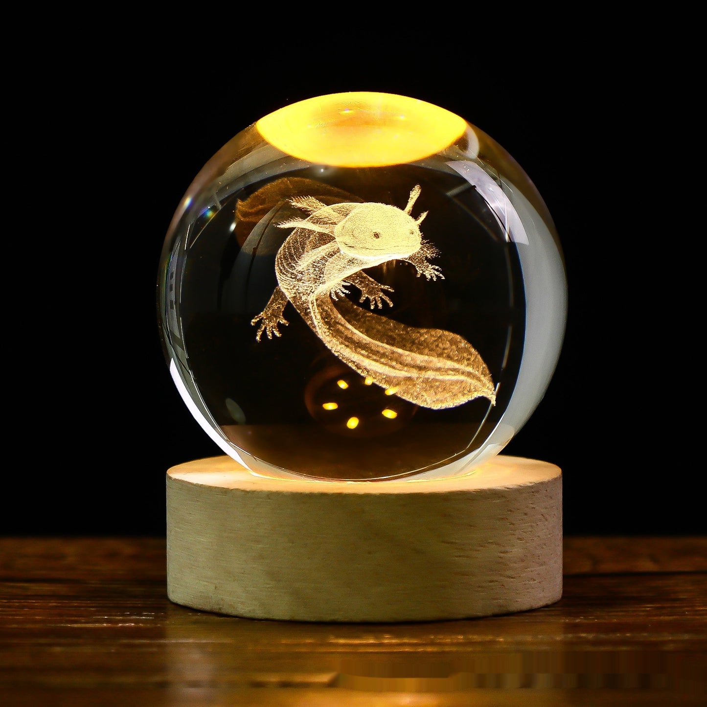 Starry Sky Moon Crystal Ball Night Lamp – Projection Ambience Light