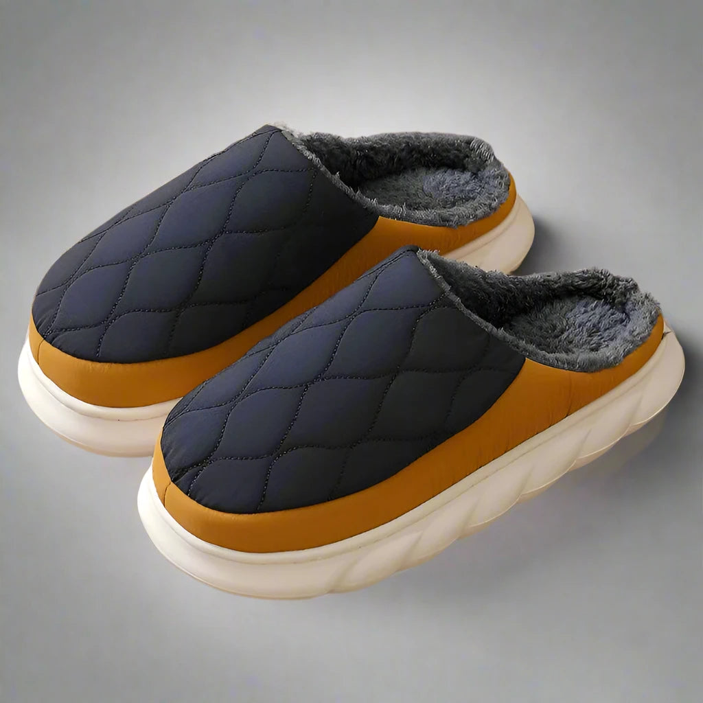 Bebealy Winter Indoor Shoes - Plush & Warm for Men & Women