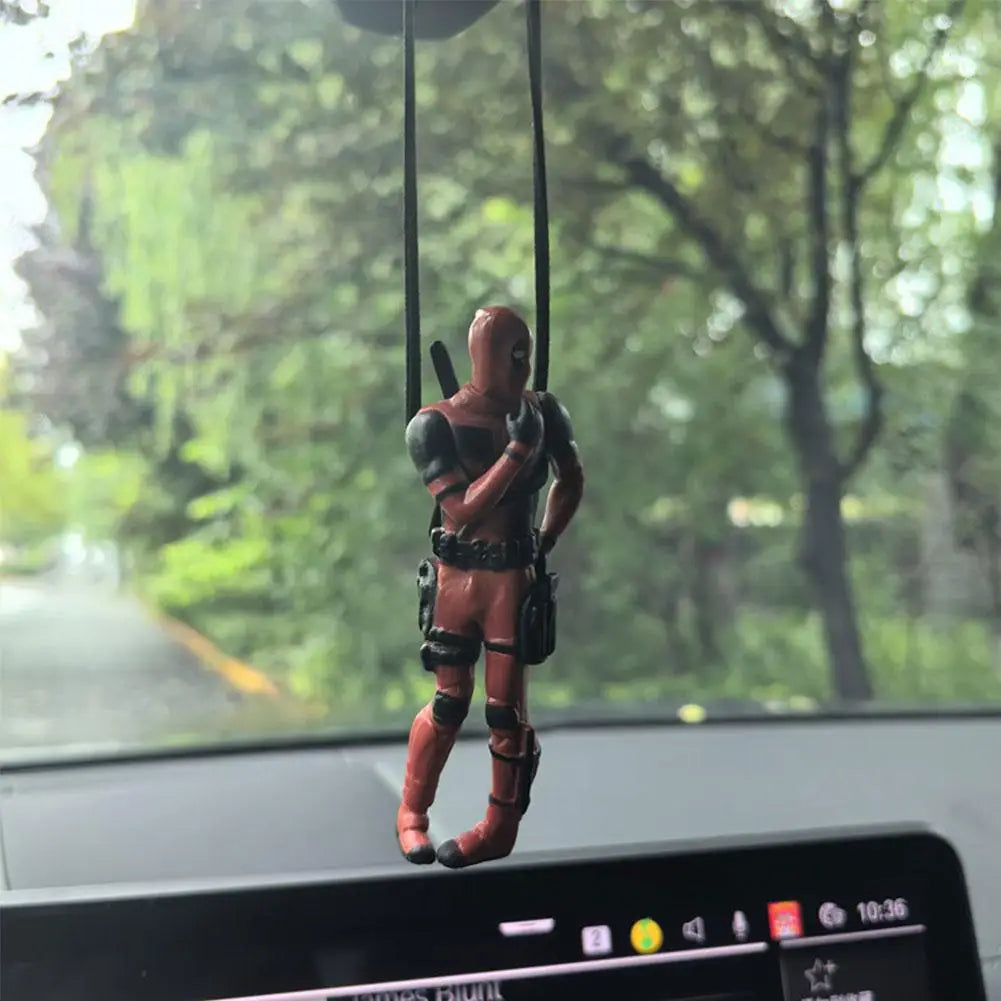 Deadpool Action Figure Hanging Decor – Car & Home Ornament