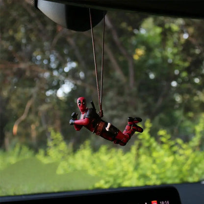 Deadpool Action Figure Hanging Decor – Car & Home Ornament