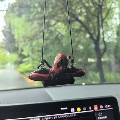 Deadpool Action Figure Hanging Decor – Car & Home Ornament