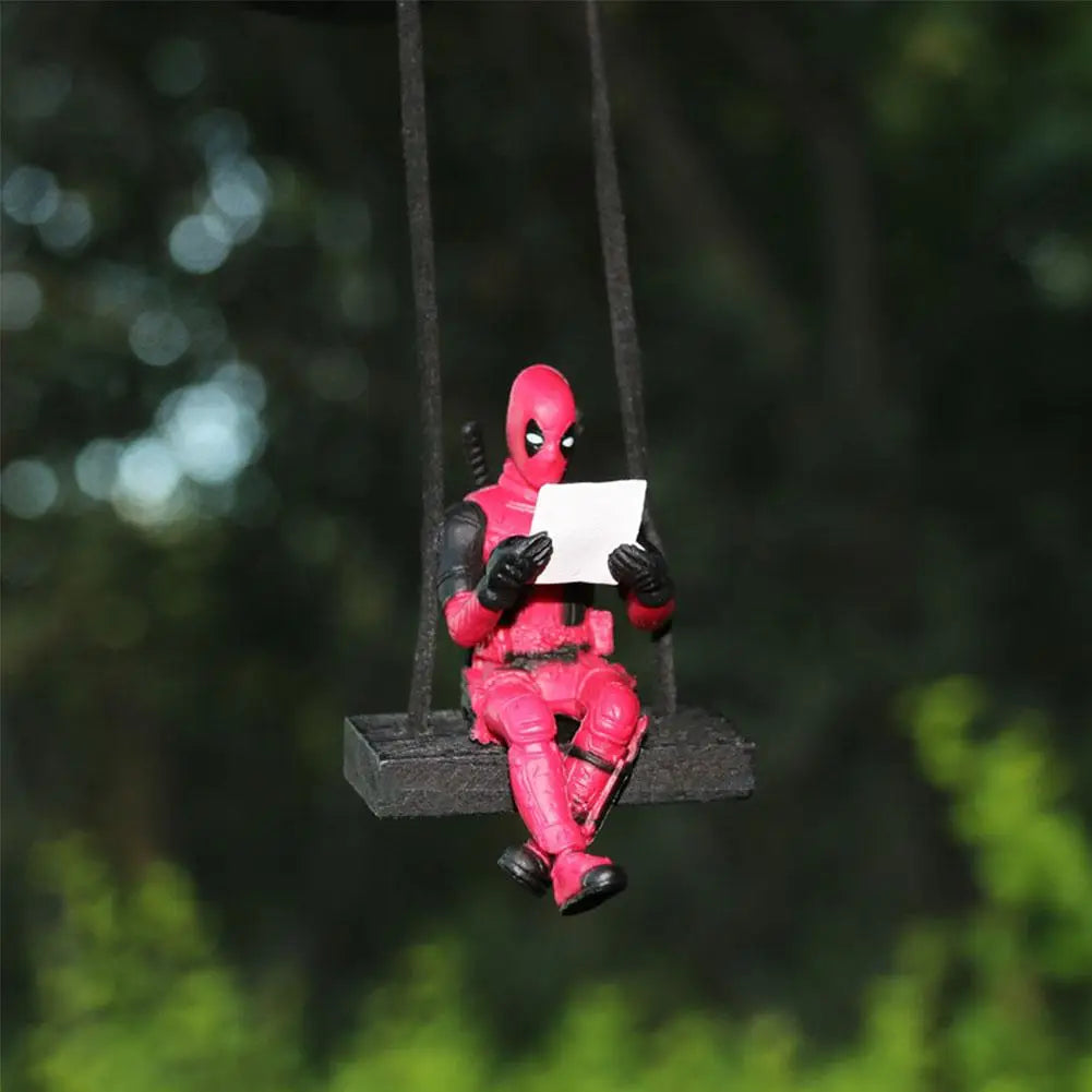 Deadpool Action Figure Hanging Decor – Car & Home Ornament