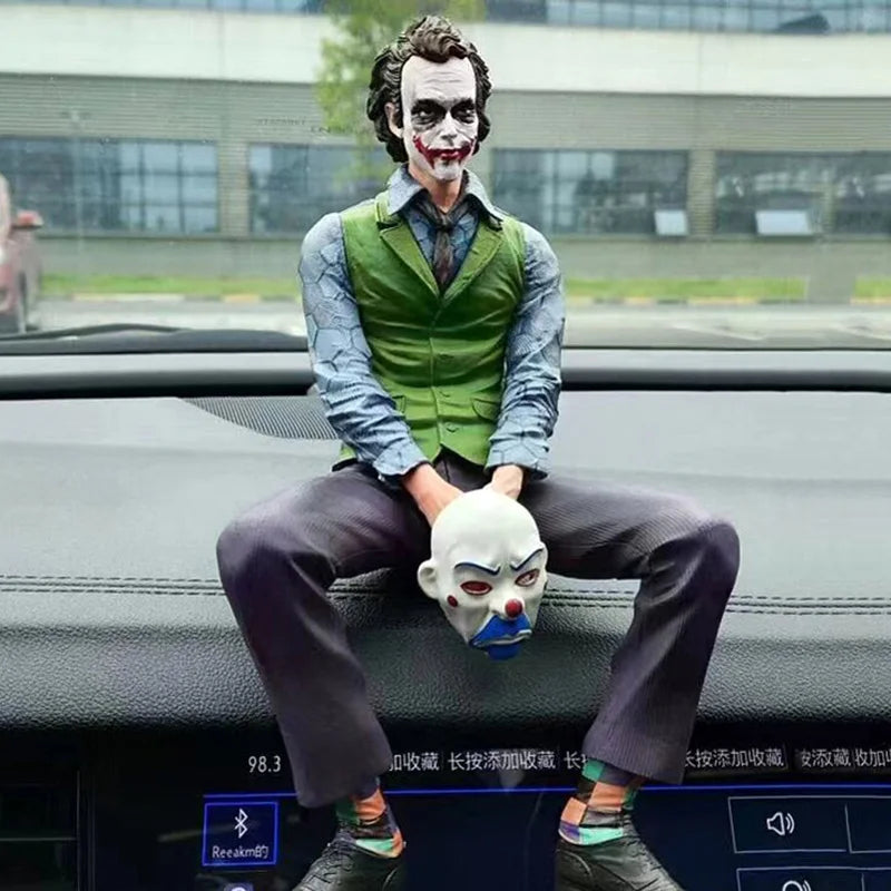 Heath Ledger Joker Figure - Decorative Car Ornament and Stylish Accessory