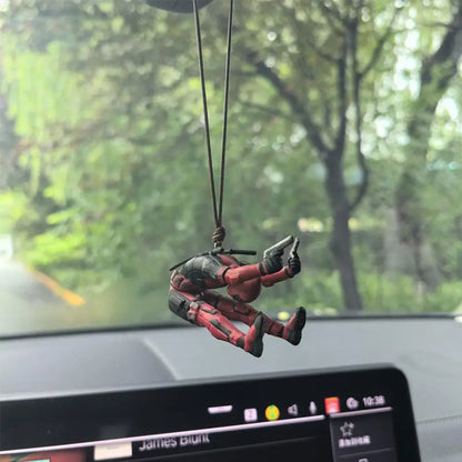 Deadpool Action Figure Hanging Decor – Car & Home Ornament